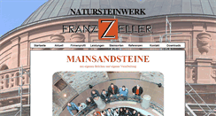 Desktop Screenshot of mainsandstein.de